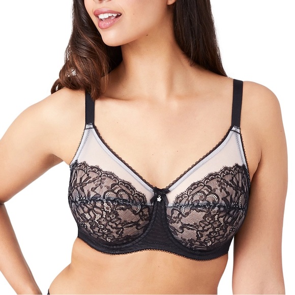 Wacoal Retro Chic Full Figure Underwire Bra Sz 34H - Picture 1 of 6
